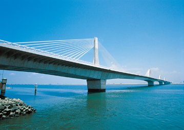 Kisogawa Bridge and Ibigawa Bridge, Isewangan Expressway Photo 1